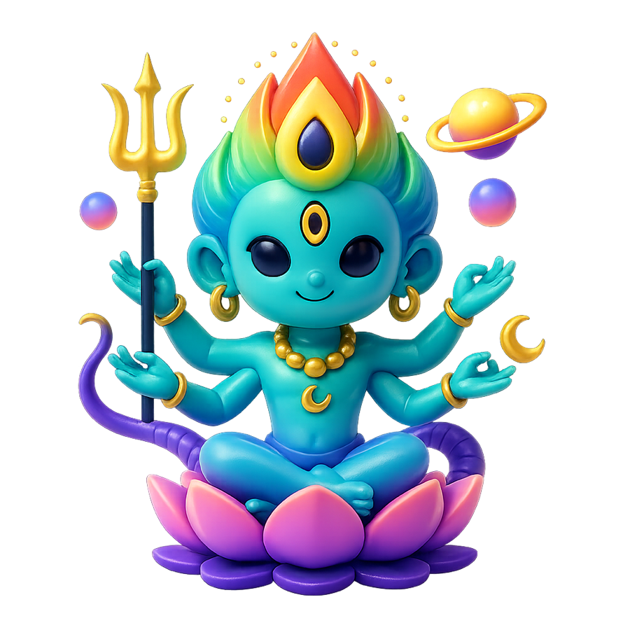 Emperor Shiva mascot